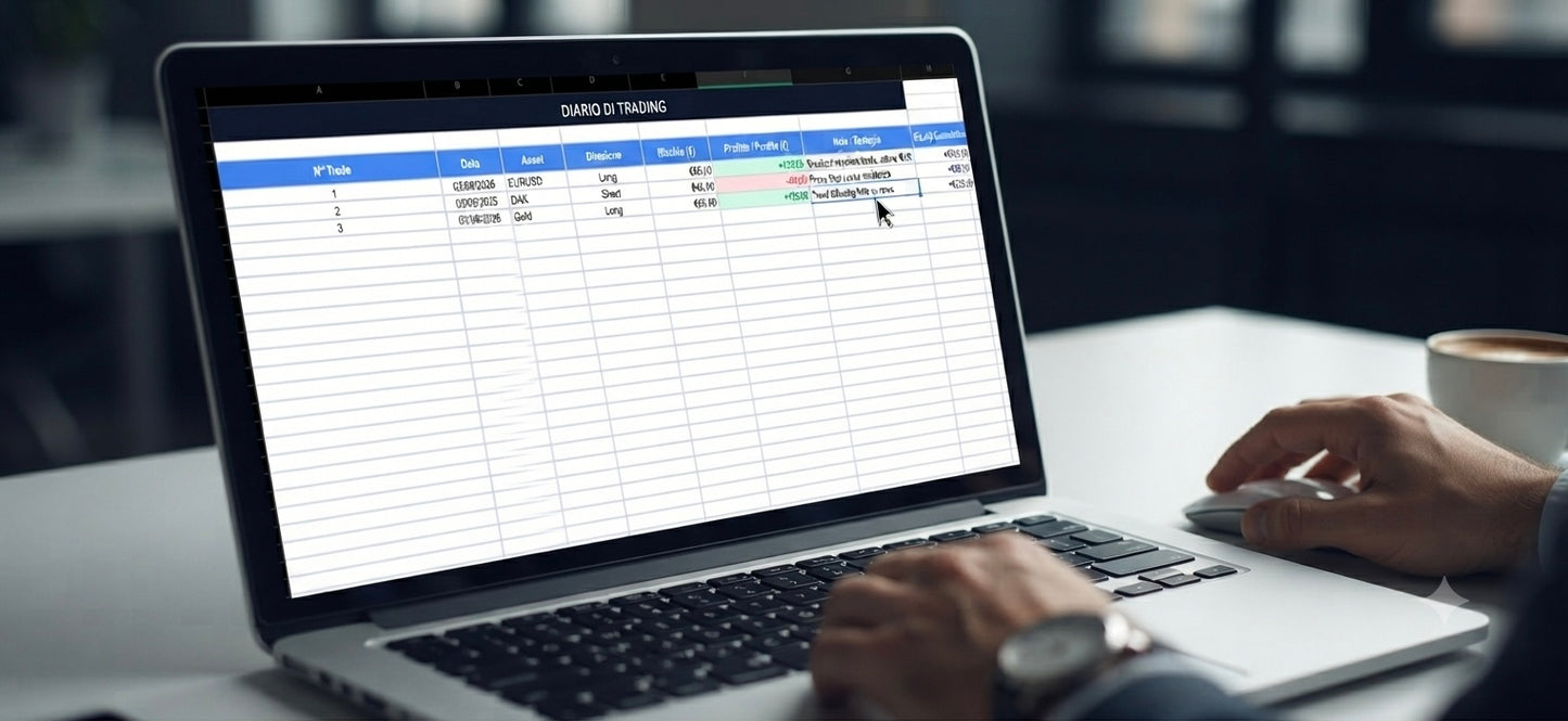 Trading Risk & Performance Toolkit (Excel + Guida PDF)